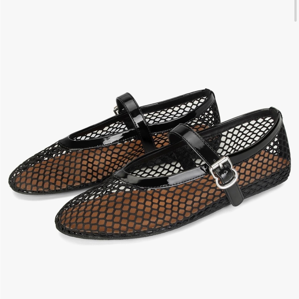 NWT Mesh Ballerina slippers